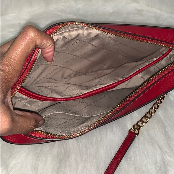 Red Michael Kors Crossbody - Picture 6 of 8